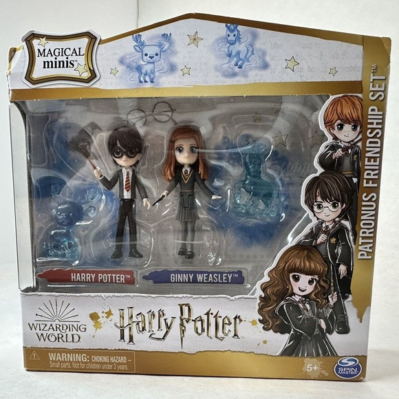 MAGICAL MINIS HARRY POTTER GINNY WEASLEY Wizarding World Patronus Friendship Set - Picture 1 of 10